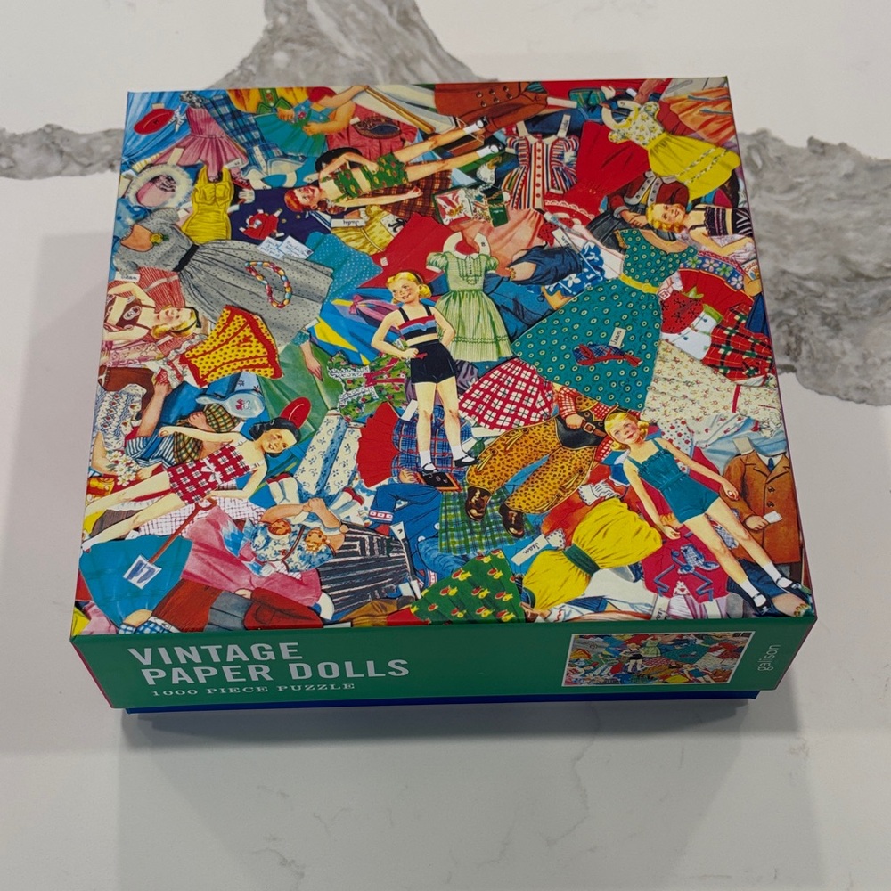 1000 piece Colorful Paper Dolls‎ Puzzle for adults and kids